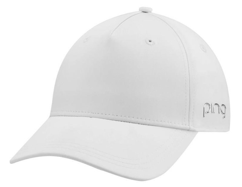 PING Cresting casquette femme, blanche, taille unique