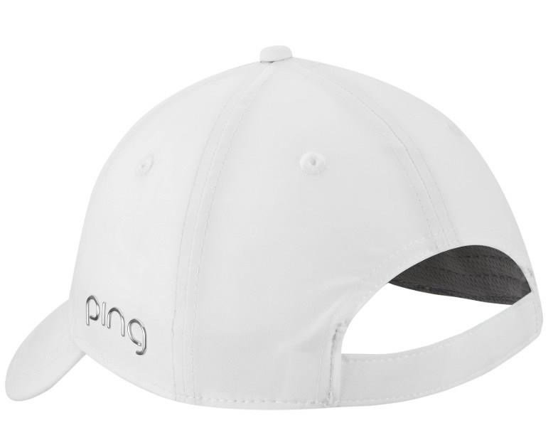 PING Cresting casquette femme, blanche, taille unique