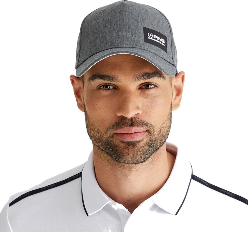 PING Koa casquette homme, gris chiné
