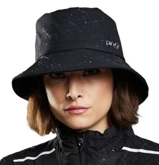 PING SensorDry Waterproof ladies bucket hat, noir