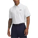 Under Armour T2G Printed polo homme, blanc