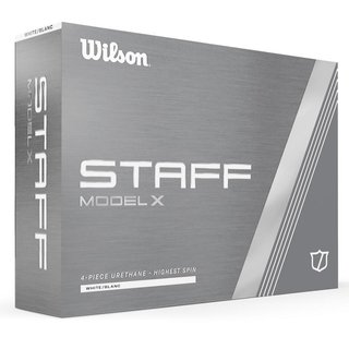 Wilson Staff Model X balles de golf 2025 (12 balles)