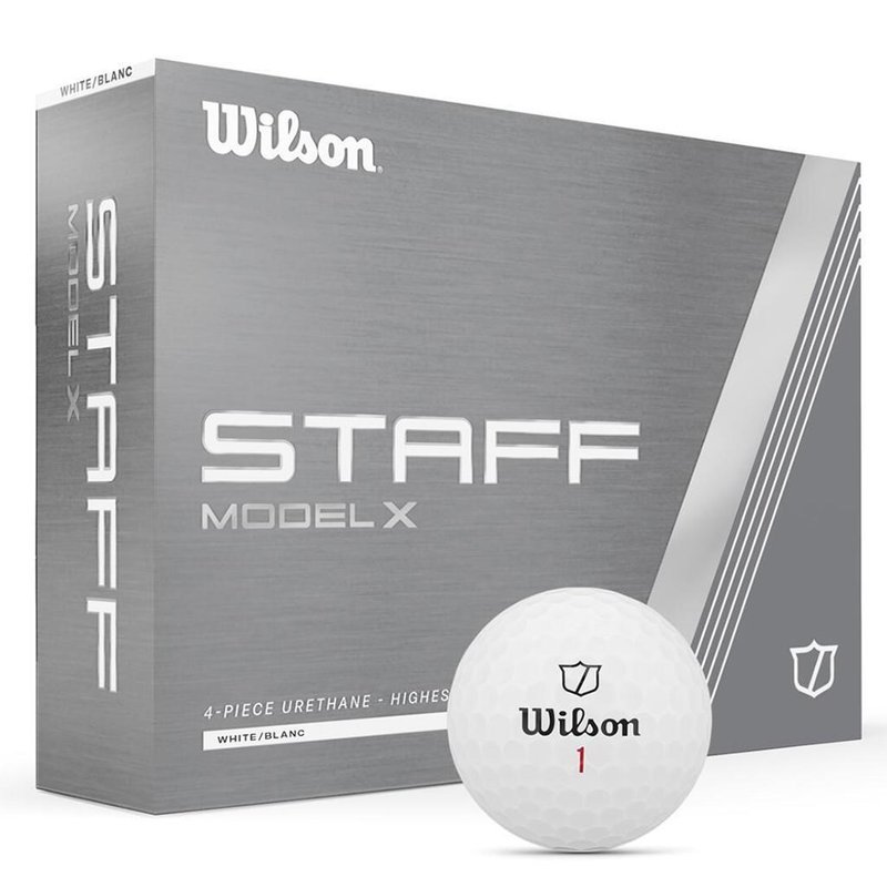 Wilson Staff Model X balles de golf 2025 (12 balles)