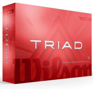 Wilson Triad balles de golf 2025 (12 balles)