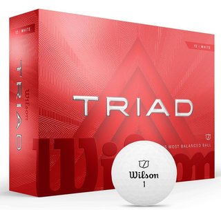 Wilson Triad balles de golf 2025 (12 balles)