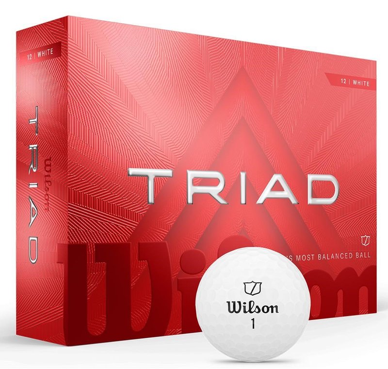 Wilson Triad balles de golf 2025 (12 balles)