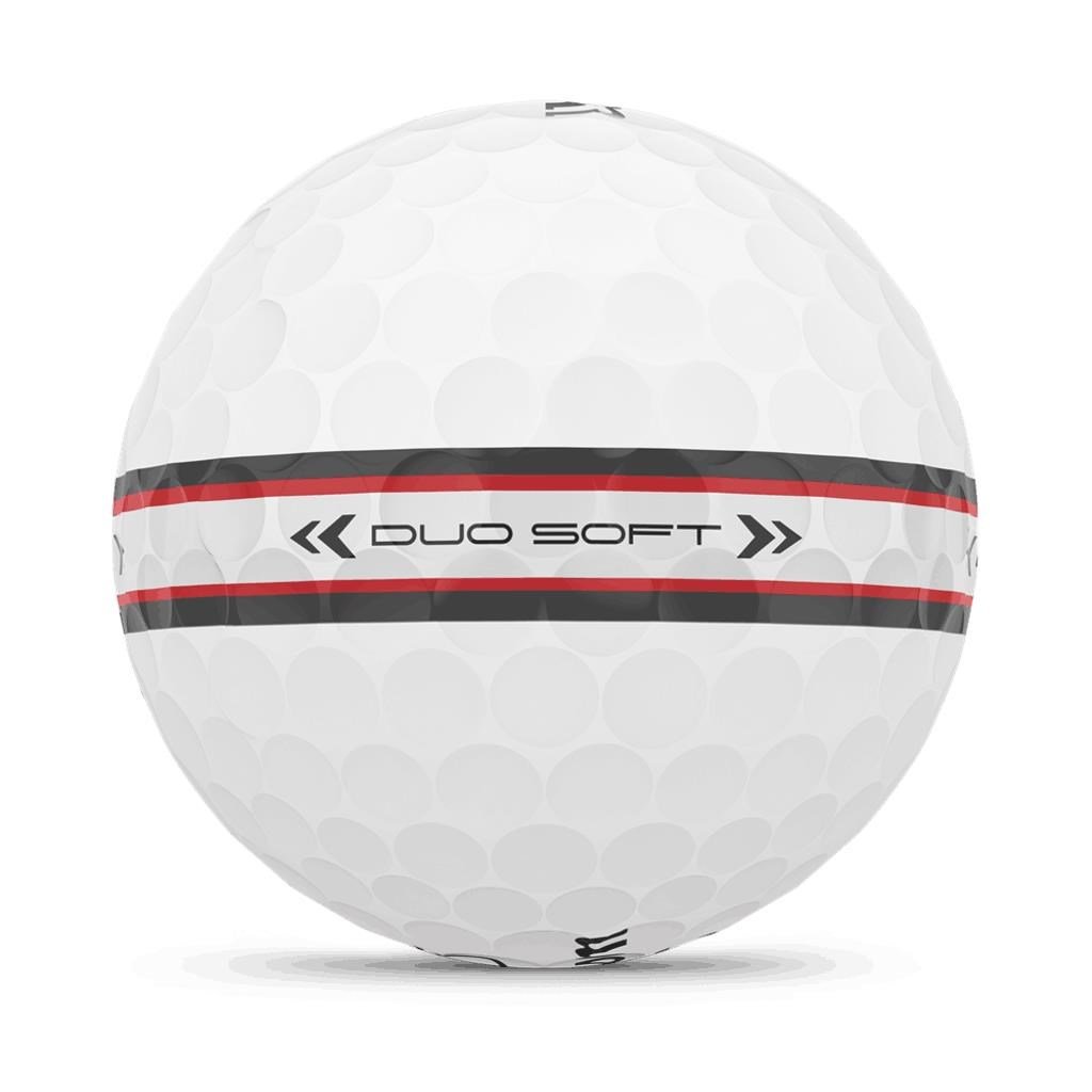 Wilson Duo Soft TRK360 balles de golf 2025, rouge