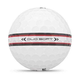 Wilson Duo Soft TRK360 balles de golf 2025, rouge