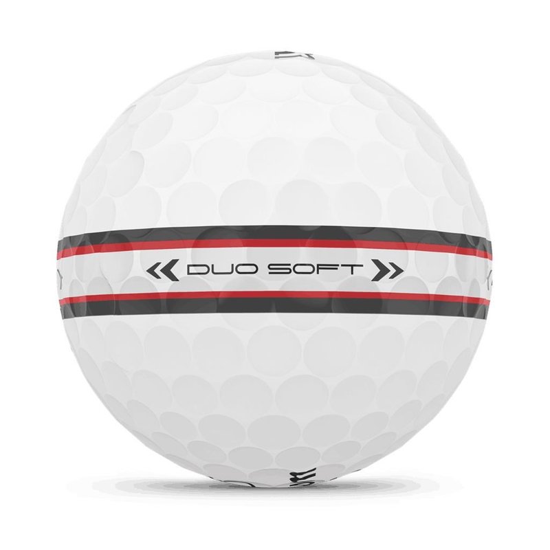 Wilson Duo Soft TRK360 balles de golf 2025, rouge