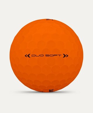 Wilson Duo Soft balles de golf, orange
