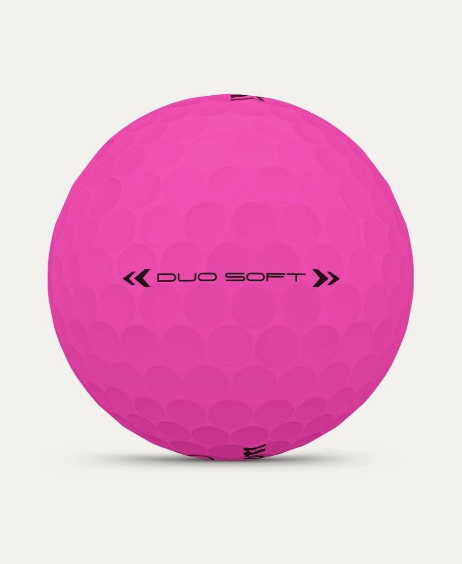 Wilson Duo Soft balles de golf, roses
