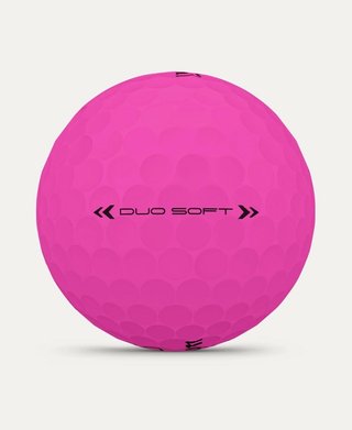 Wilson Duo Soft balles de golf, roses