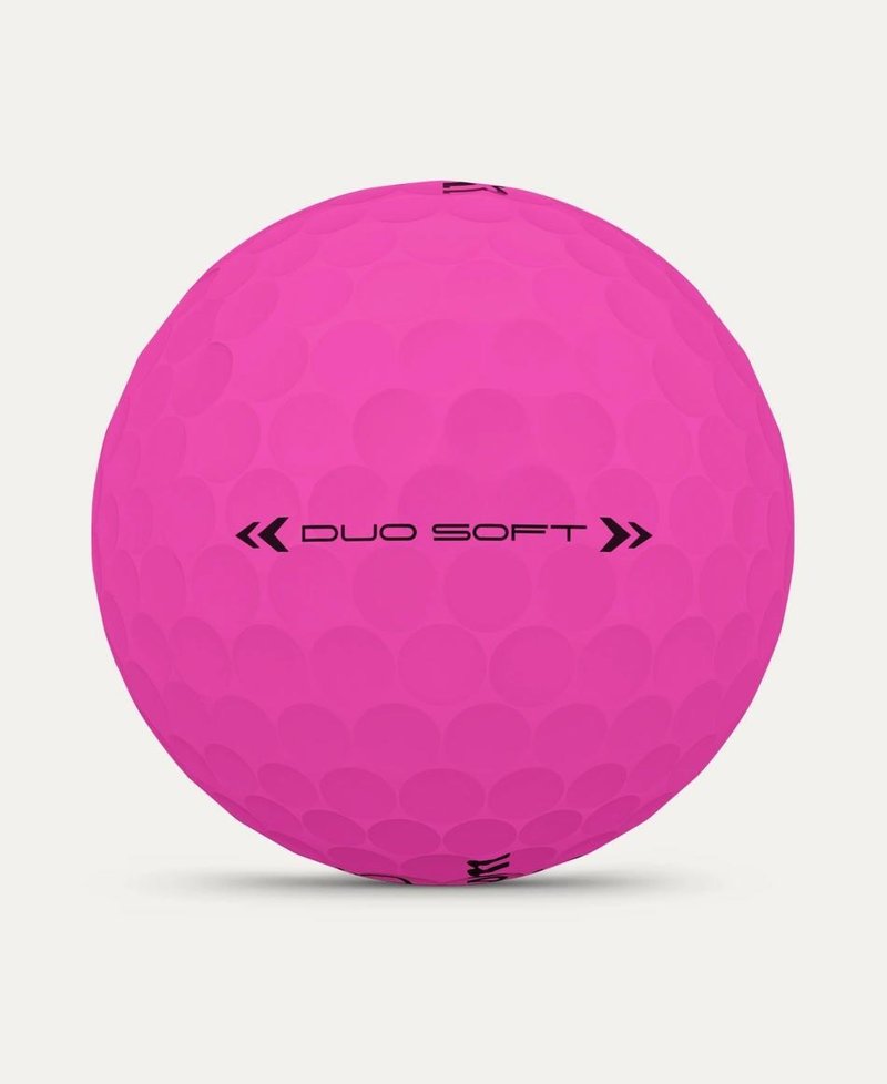 Wilson Duo Soft balles de golf, roses