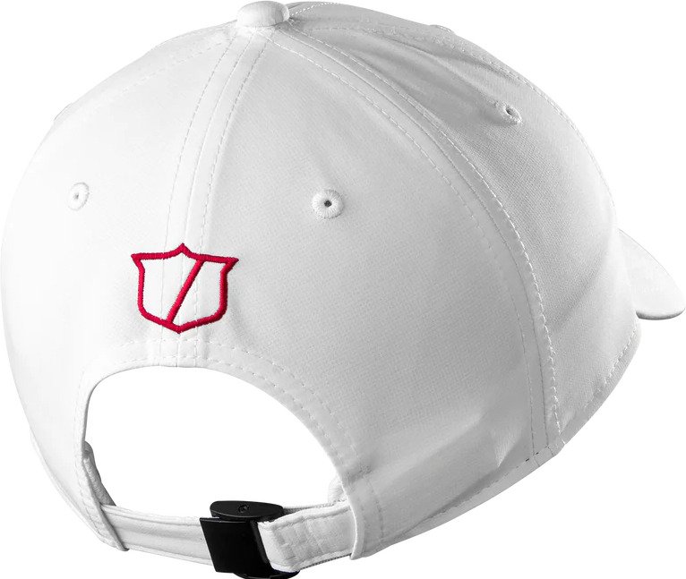 Wilson Tour casquette, blanc/rouge