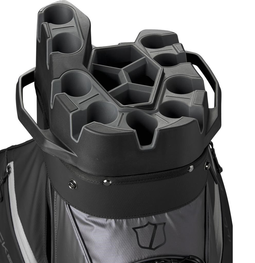 Wilson I-Lock Dry cart bag, noir/gris