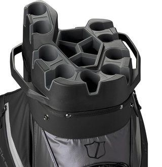 Wilson I-Lock Dry cart bag, noir/gris