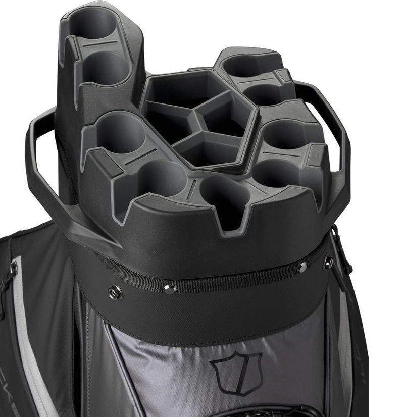 Wilson I-Lock Dry cart bag, noir/gris