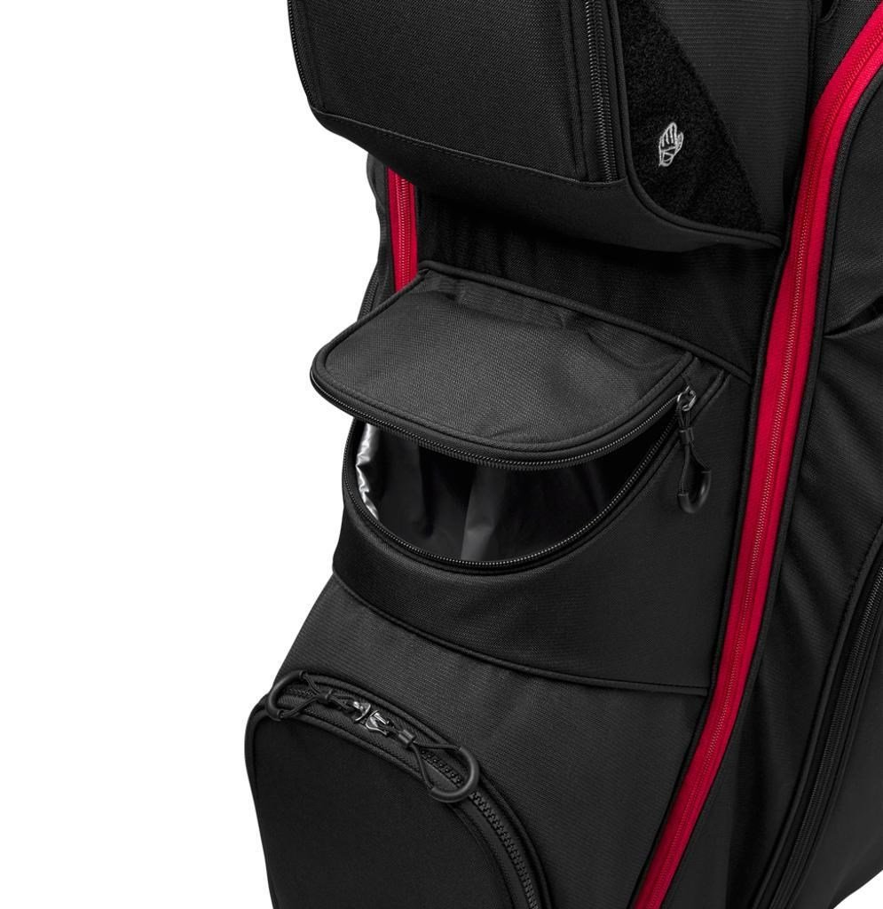 Wilson I Lock cart bag, noir/rouge