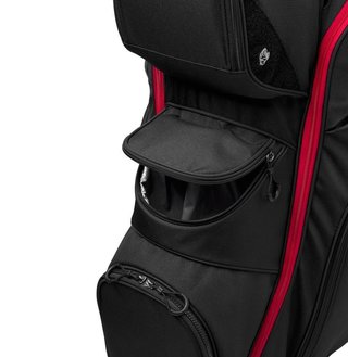 Wilson I Lock cart bag, noir/rouge