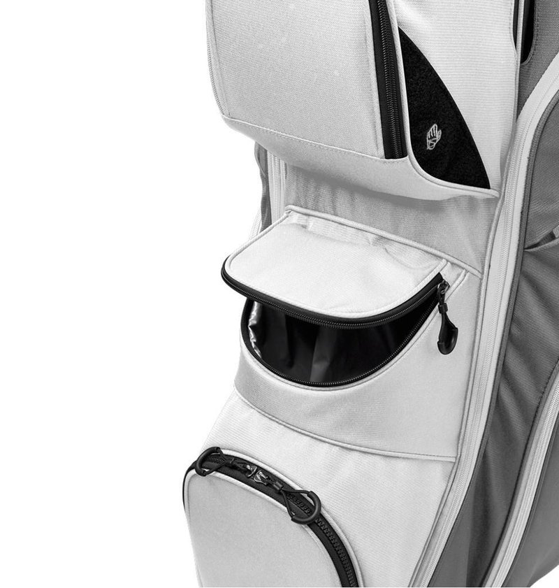 Wilson I Lock cart bag, gris/blanc/noir