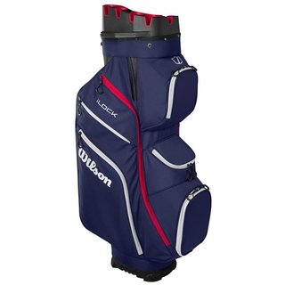 Wilson I Lock cart bag, navy/blanc/rouge