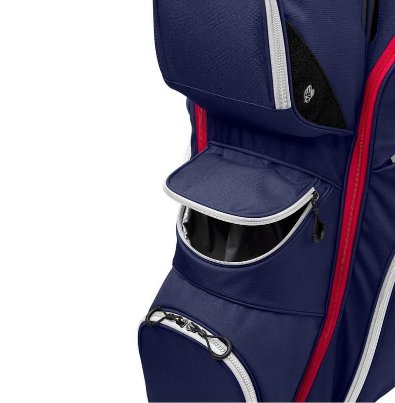Wilson I Lock cart bag, navy/blanc/rouge