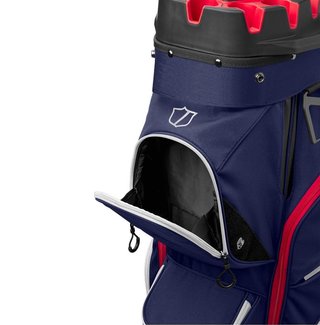 Wilson I Lock cart bag, navy/blanc/rouge
