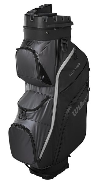 Wilson I Lock cart bag, noir/gris