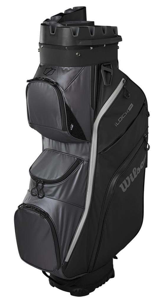 Wilson I Lock cart bag, noir/gris