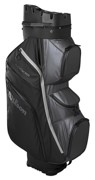 Wilson I Lock cart bag, noir/gris