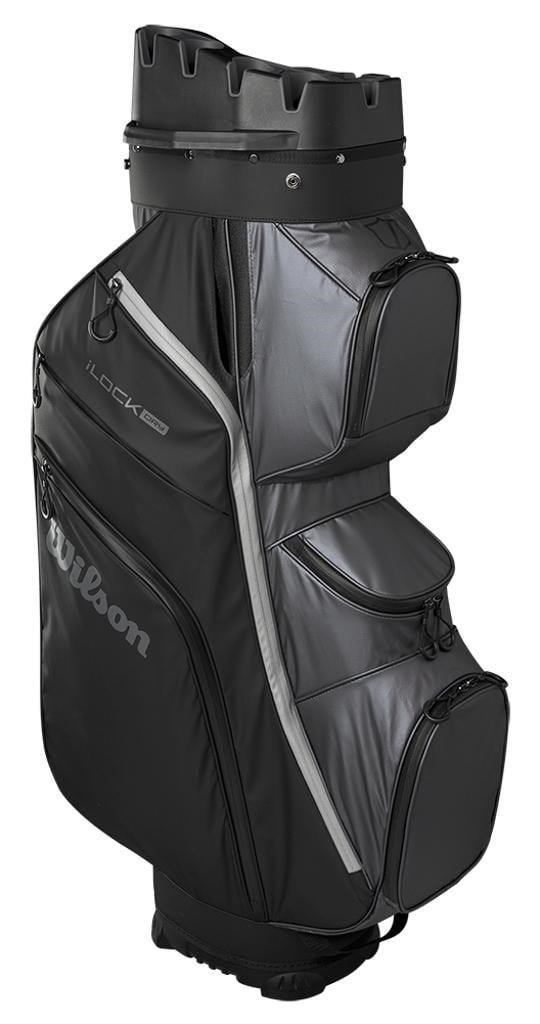 Wilson I Lock cart bag, noir/gris