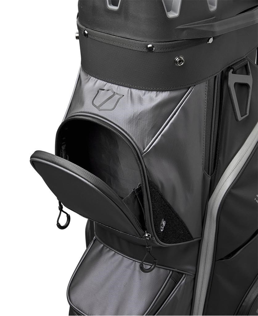 Wilson I Lock cart bag, noir/gris