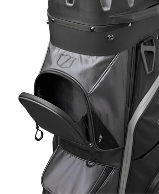Wilson I Lock cart bag, noir/gris