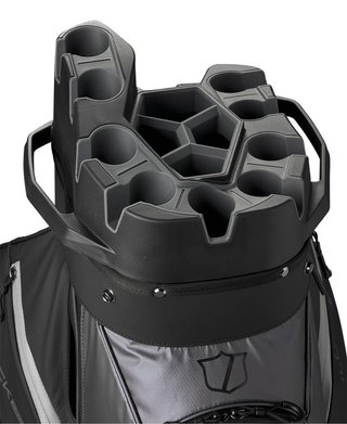 Wilson I Lock cart bag, noir/gris