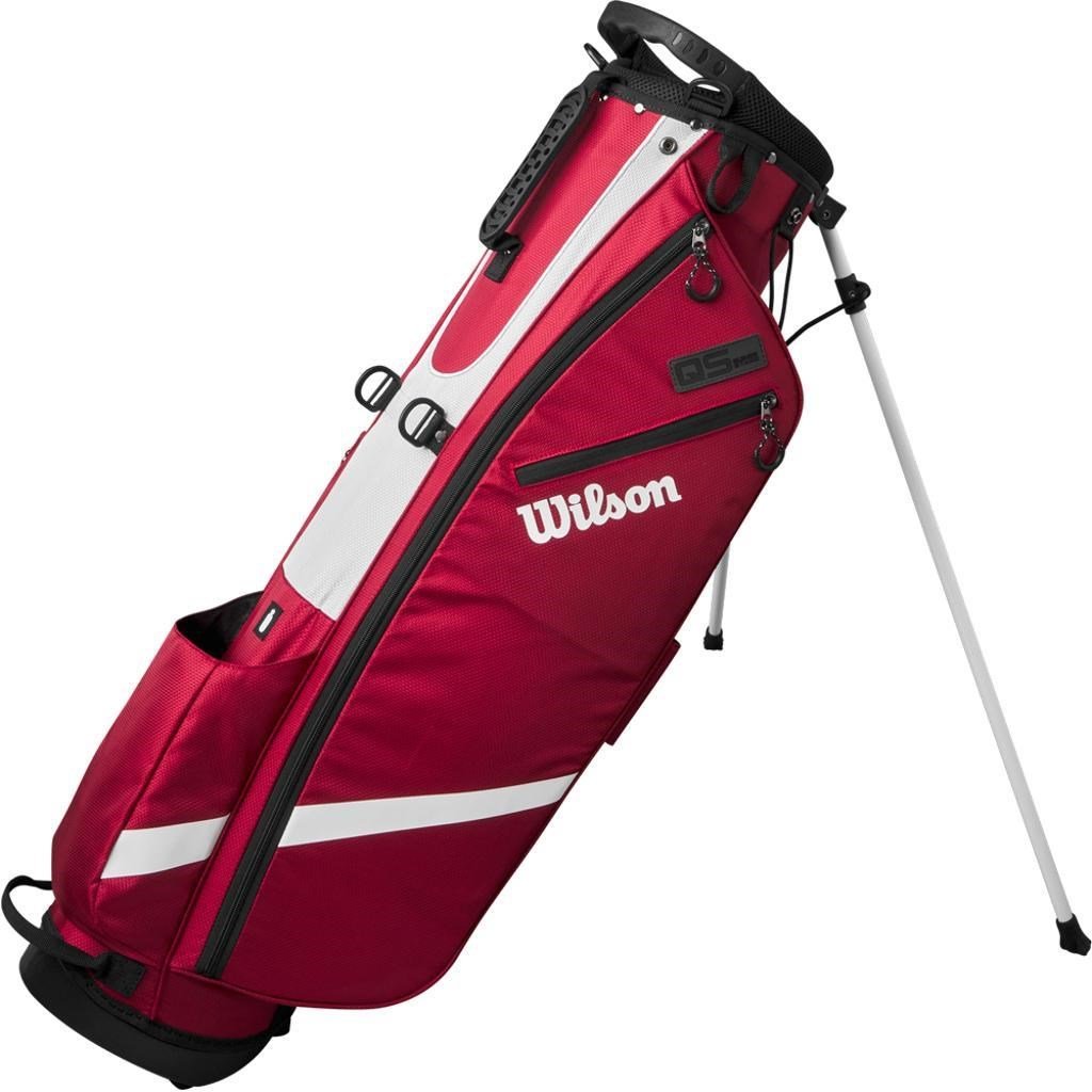 Wilson QS Quiver Carry stand bag, rouge/blanc/noir