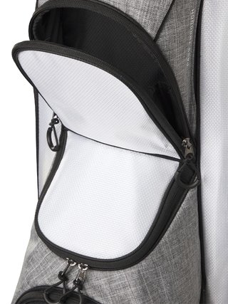 Wilson Feather cart bag, noir/gris/blanc