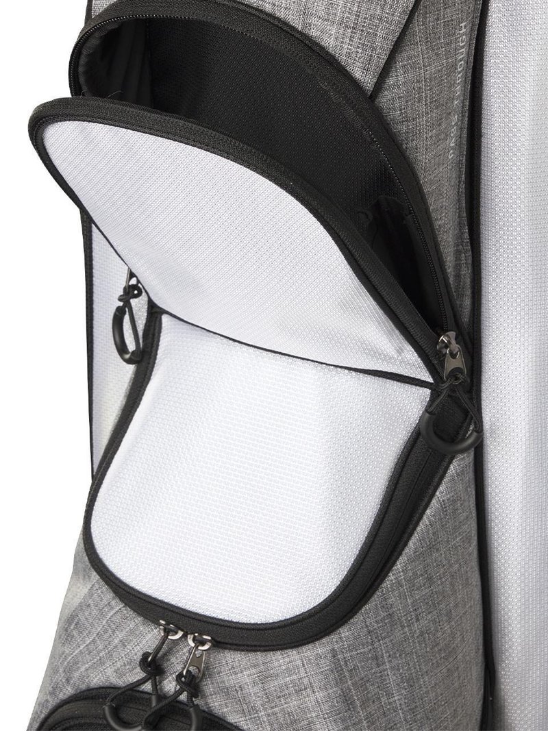 Wilson Feather cart bag, noir/gris/blanc