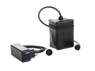 JuCad Phantom Titan Rose 2.0 chariot électrique + sac de transport, titanium
