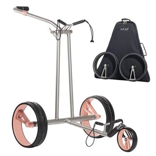 JuCad Phantom Titan Rose 2.0 chariot électrique + sac de transport, titanium