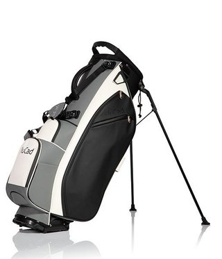 JuCad 2in1 FIirst Class stand bag, noir/gris/blanc