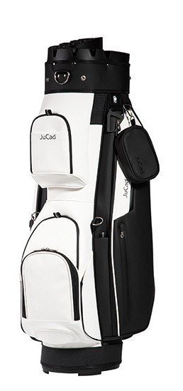 JuCad First Class Revolution cart bag, noir/blanc