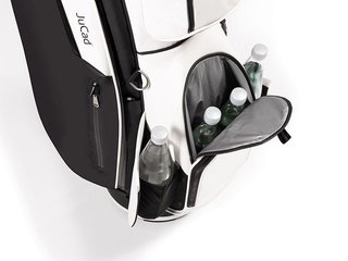 JuCad First Class Revolution cart bag, noir/blanc