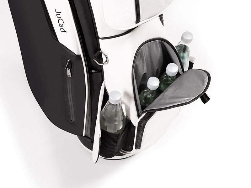 JuCad First Class Revolution cart bag, noir/blanc