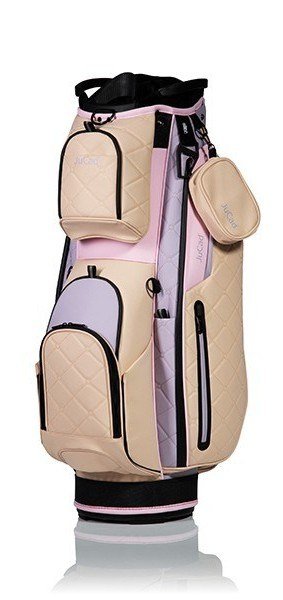 JuCad First Class cart bag, beige/lilas/rose
