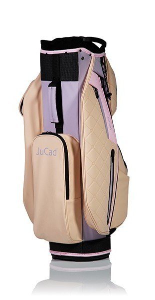 JuCad First Class cart bag, beige/lilas/rose