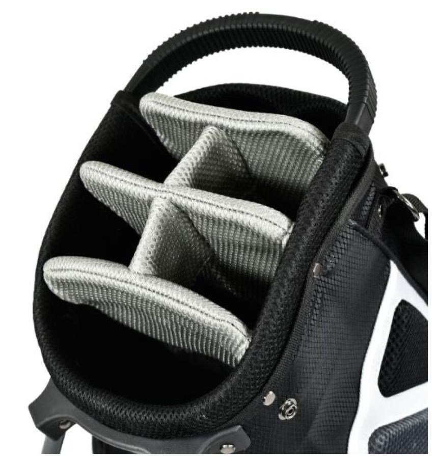 Masters GX1 Gts set de golf homme, graphite, MLH + stand bag, noir/gris/blanc
