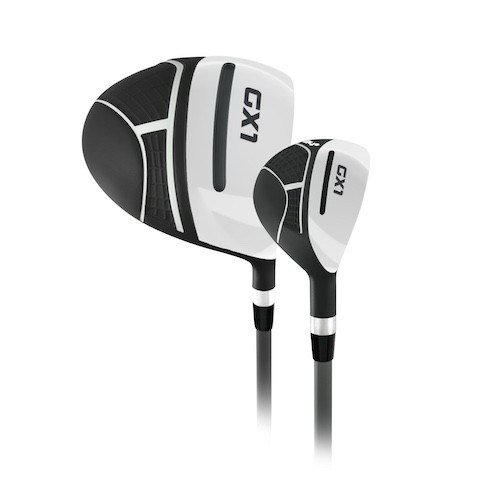 Masters GX1 Gts demi-set de golf homme, graphite + stand bag, noir/gris/blanc