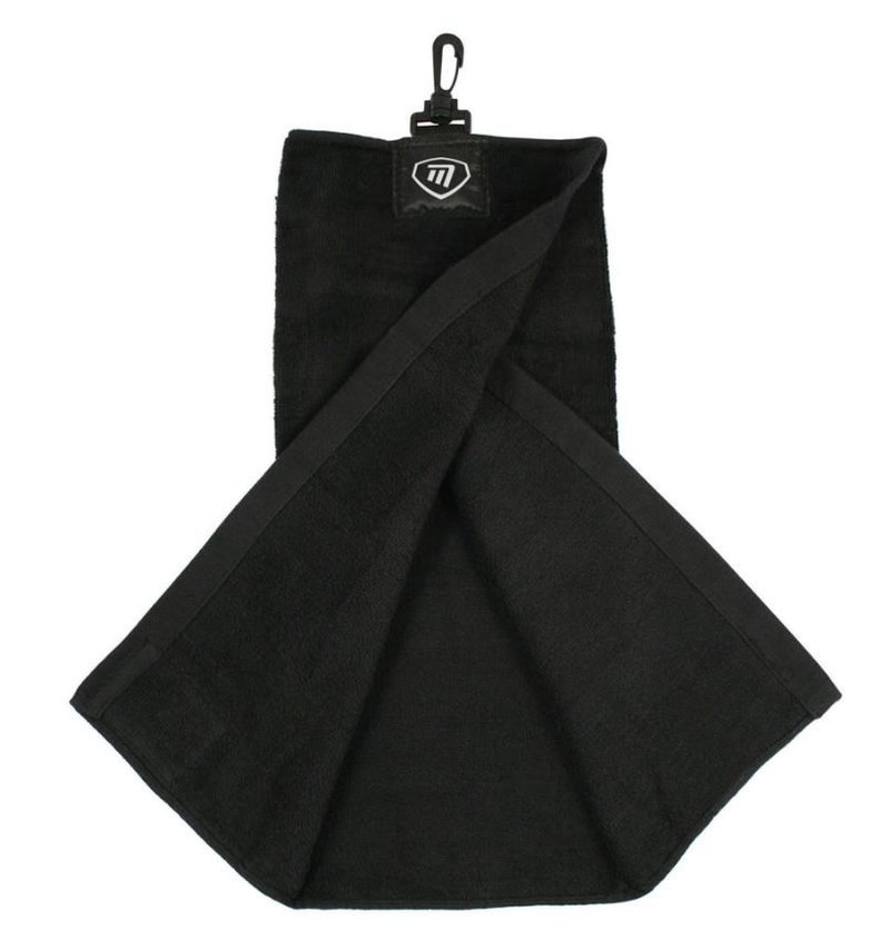 Masters Golf Masters Tri-Fold serviette de golf, noir