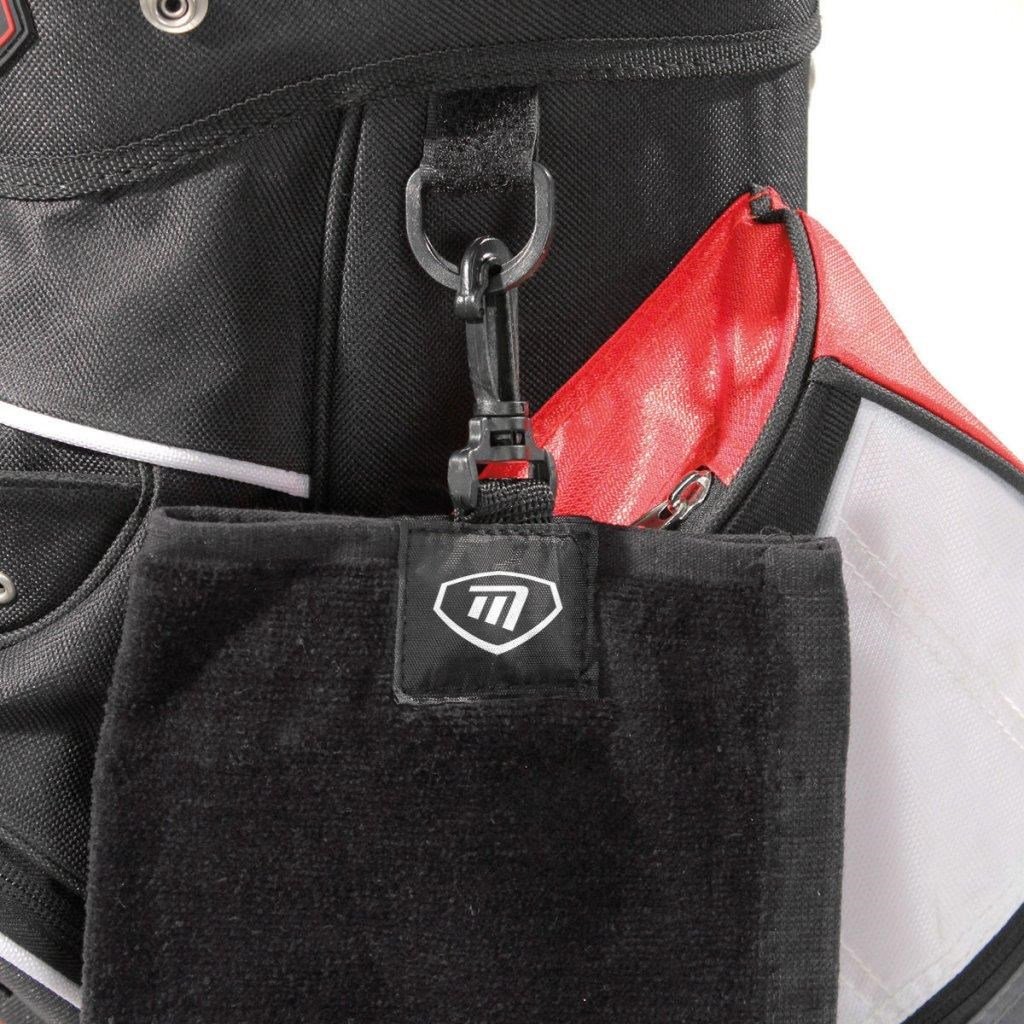 Masters Golf Masters Tri-Fold serviette de golf, noir