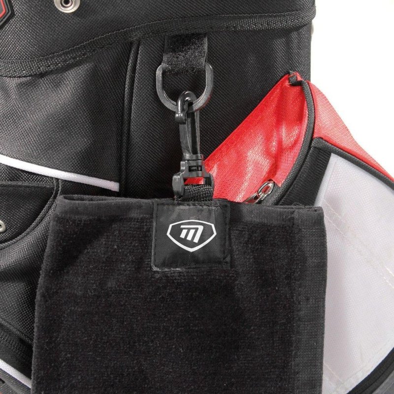 Masters Golf Masters Tri-Fold serviette de golf, noir